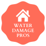 Red Water damage logo Duluth