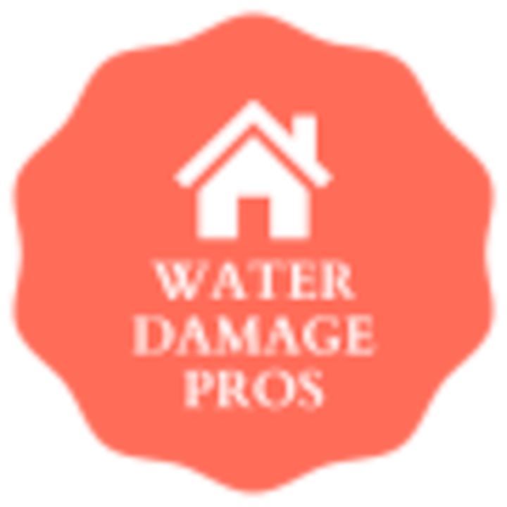 Red Water damage logo Duluth